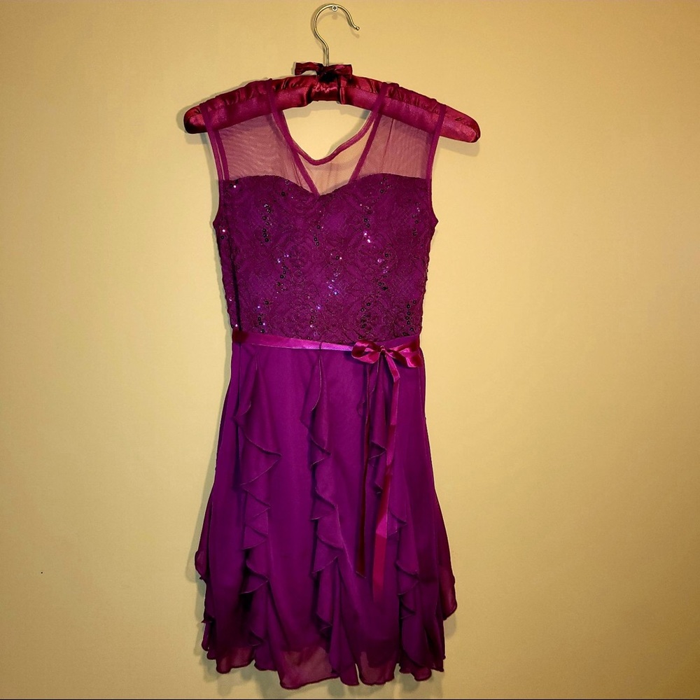 Speeckless Girls Size 10 Purple Dress